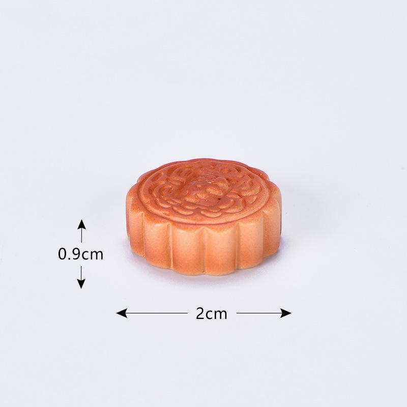 Mid-Autumn Festival Micro-landscape Ornaments Resin Handicrafts Mooncake Eating Rabbits Cute Animals Chef Rabbits