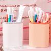 Pen Holder Large Capacity Desk Organizer with Multi-Grid Partition Pens Scissors Office School Supplies Desktop Decor