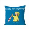 CCurious George Pillow Case For Car Sofa Decorative Home Doublesided Print Plush Square Throw Pillow Cushion Cover