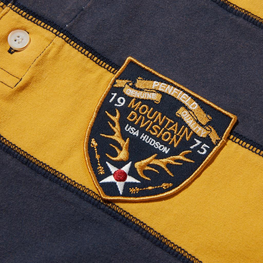PENFIELD Mtn Div Rugby T-Shirt Yellow_Fr2Kt26U