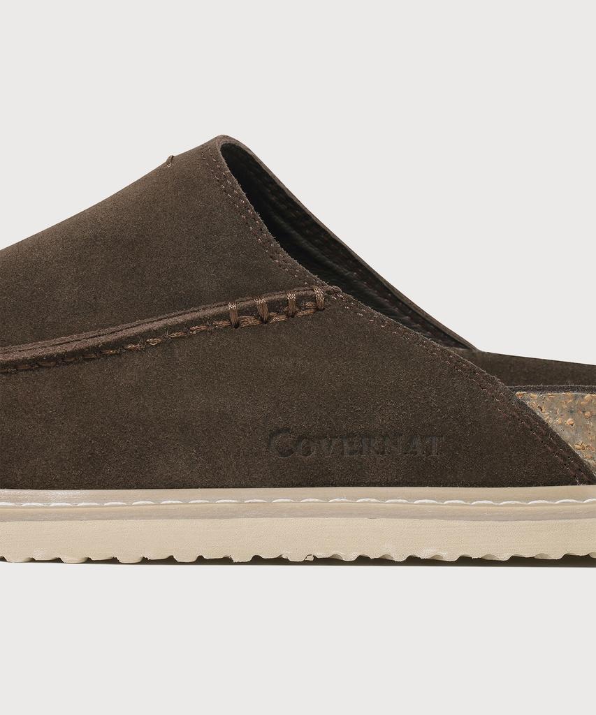 Covernat Cork Slides Deep Brown