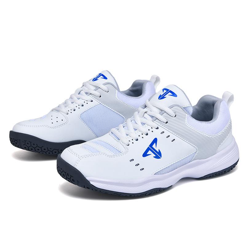 

Badminton shoes men s new shock absorption competition volleyball shoes women s lightweight anti-twist table tennis training shoes couple sports shoes 36