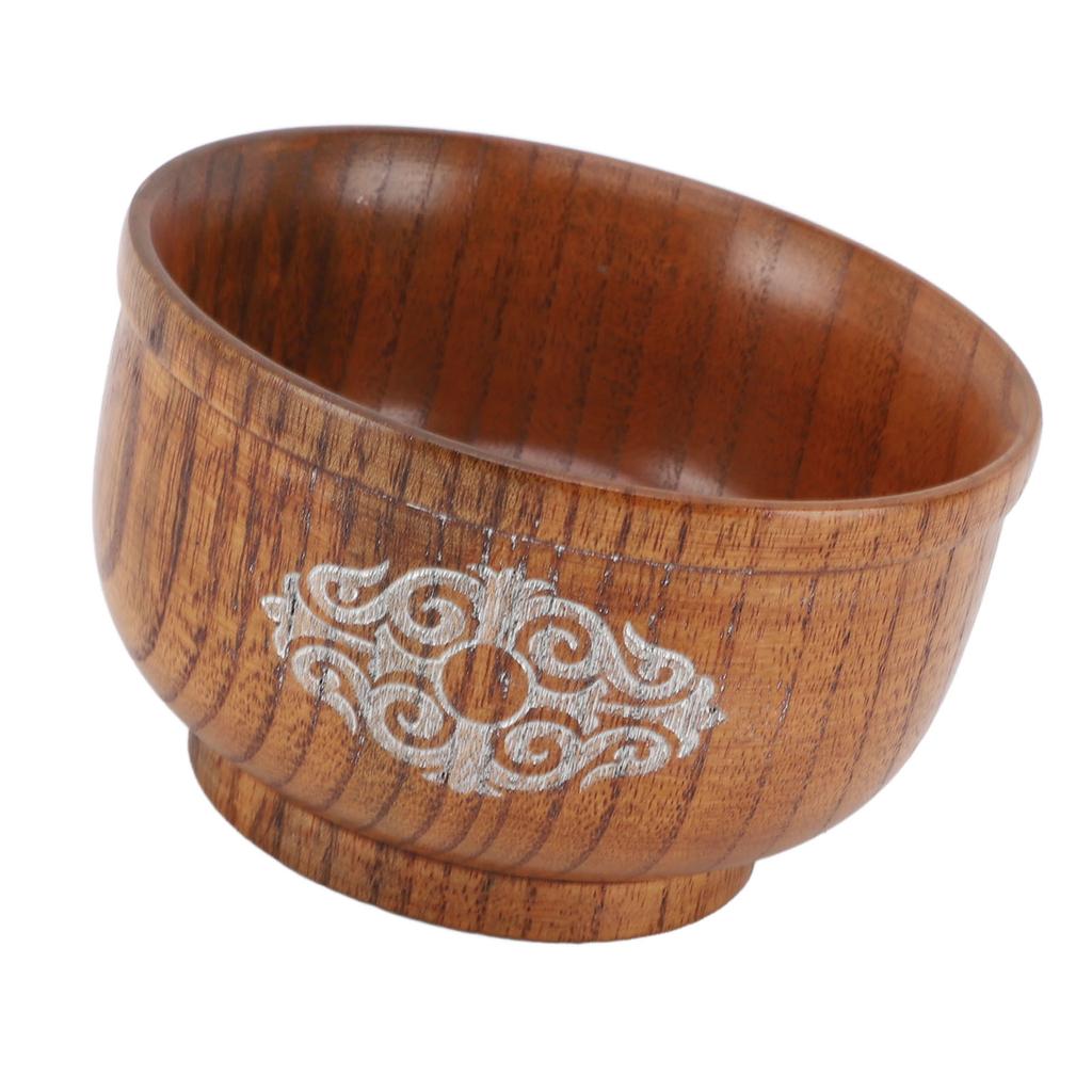 Bol lemn Jujuba acru   Anti-opărire   Bol de orez pentru mâncare ceai cu lapte supă