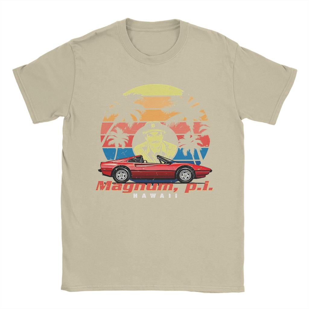 Magnum PI TShirt Unisex Humor Cotton Tees Round Collar Short Sleeve T Shirt Summer Clothing