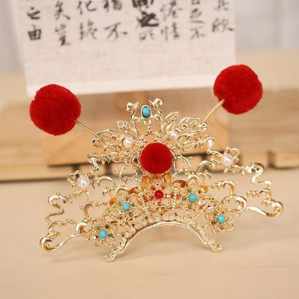 Pearl Ancient Hair Stick Chinese Style New Year Headdress Retro Tang Dynasty Hairpin  Jewelry