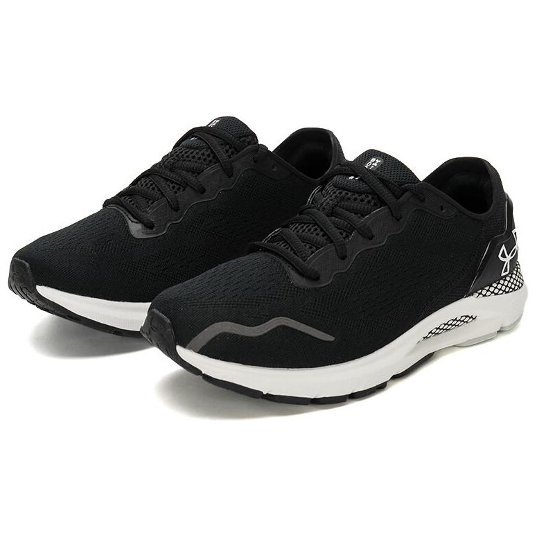 Under Armour  HOVR Sonic 6 Black White Women Sneakers 3026128-003