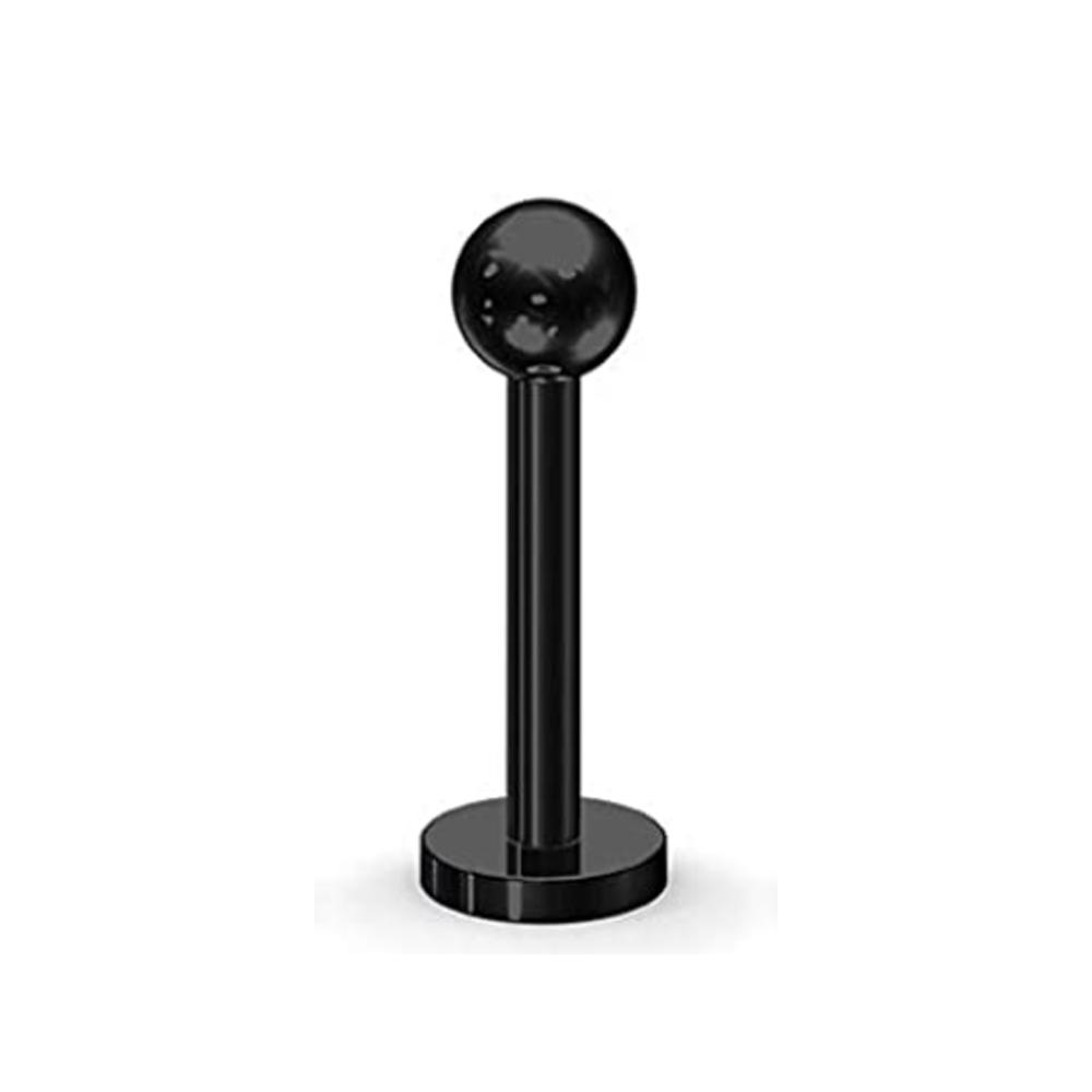 1-16pcs 16G Stainless Steel Lip Rings Studs Medusa Labret Monroe Tragus Helix Cartilage Forward Earrings Piercing Jewelry Black