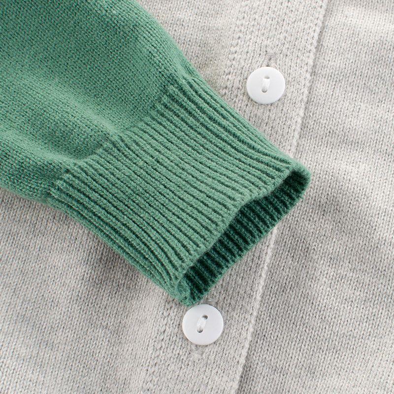 27Kids Cotton Knitwear Cotton Cardigan for Spring and Autumn