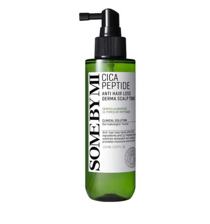 SOME BY MI Cica Peptide Anti Chute de Cheveux Tonique Derma Cuir Chevelu 150ml – Apaisant & Fortifiant