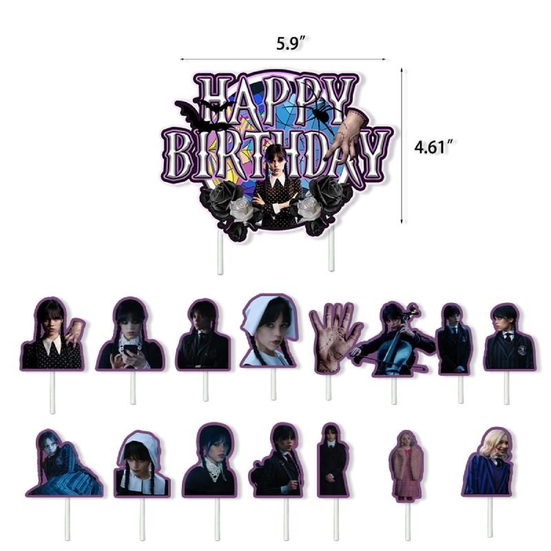 Premium Quality Latex Balloons For Horror Tv Series Themed Birthday Party 12-inch Round Shape