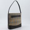 BURBERRY Nova Check Shoulder Bag Brown canvas/leather Women Used