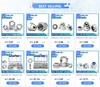 NINDEJIN 1-20pcs Hexagon Thin Nut Fine Thread Fine Nut 304 Stainless Steel M6 M8 M10 M12 M14 M16 M18 M20 Bolt Screw Hexagon Nut