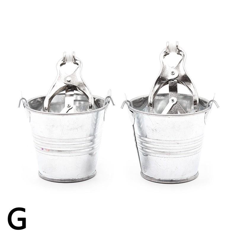 Adjustable Clitoris Nipples Clamps Sexy Labia Breast Massager Stimulate Flogger Adult Games Slaves Accessories Sexy Toys