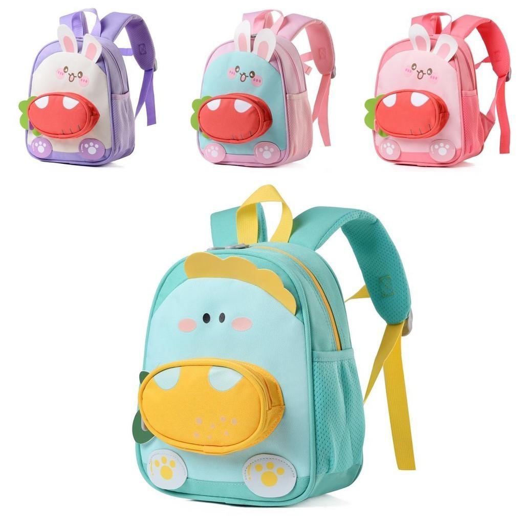 Cute Animal Design Toddler Backpack Oxford Cloth Stylish School Bag For Children