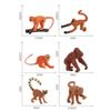 Lifelike Monkey Figurine Plastic Sculpture For Wildlife Education And Decoration