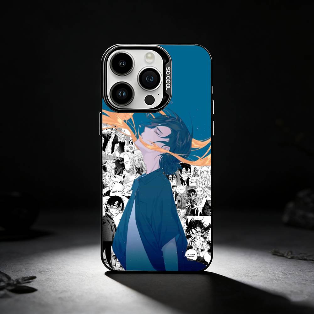 Summer Time Rendering Phone Case For iPhone 17,16,15,14,13,12,11 Plus,Pro Max,XS,Colored silver phone case iPhone16promax