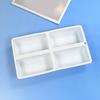 Gold Brick Shape Silicone Molds Nonstick Mousses Cake Molds Cake Decorating Tool for Truffles Cheesecakes Easy To Clean