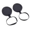 2Pcs Objective Lens Caps Rubber Protective Snug Fit Telescope Lens Cover for ID 61 To 64mm Monocular Binocular
