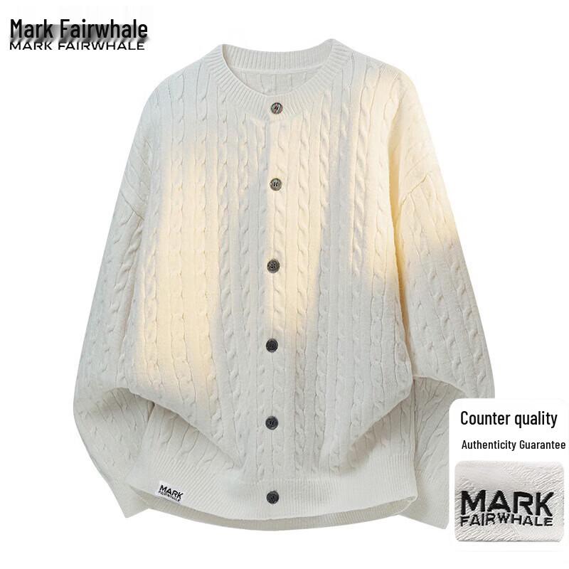 Mark Fairwhale Men's Long Sleeve Knitted Cardigan