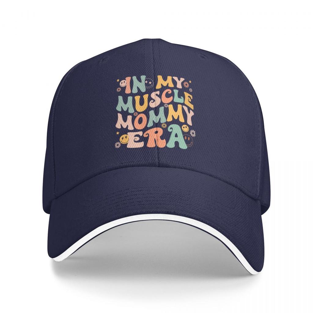 Baseball Caps In My Muscle Mommy Era Gym Fitness Customized Men Women Outdoor Summer Caps