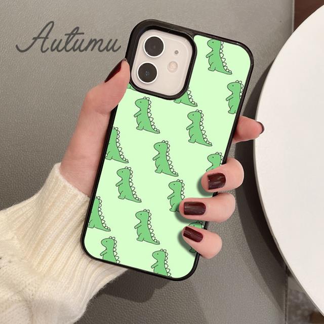 Dinosaurier-Telefonhülle für iPhone 11 12 13 14 Pro Max Mini X XR XS SE 2020 5 6S 7 8 Plus Samsung Galaxy S21 S22 Cover Shell