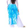 Tassels Hip Scarf Shiny Waist Chain Women Dancer Skirt