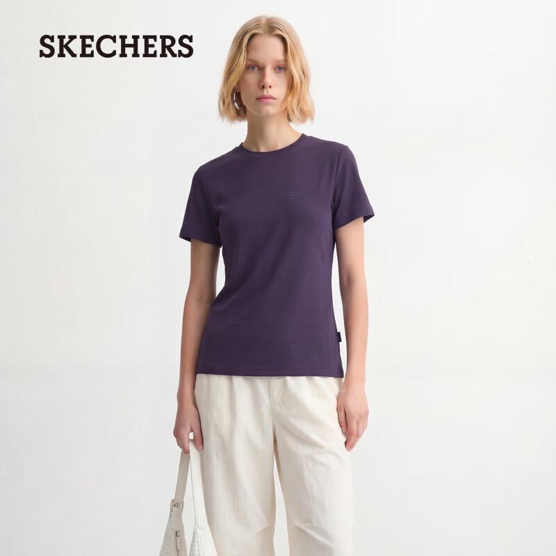 Skechers Women s Moisture-Wicking Short Sleeve T-Shirt L226W101 XL