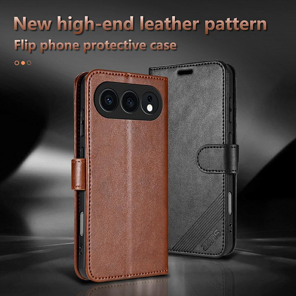 AZNS For Honor 500 5G Case Anti-Scratch PU Leather Stand Wallet Phone Cover