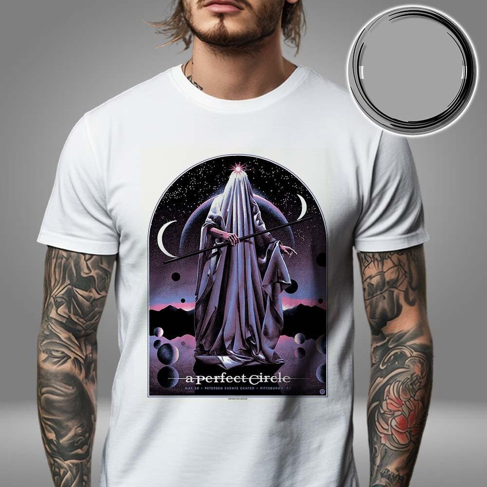 A Perfect Circle Sessanta V2.0 In Pittsburgh P A On May 20 2026 Unisex T-Shirt XXL