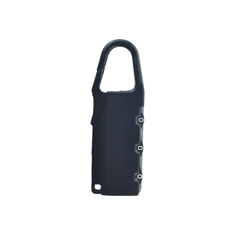 

Anti-theft Luggage Combination Lock 3 Digit Coded Padlock Portable Password Lock Travel чёрный