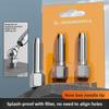 Industrial grease gun dual nozzle kit, suitable for excavators and trucks.