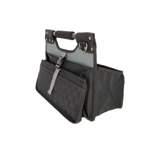 Takagi (Takagi) TAKAGI ICHIMATSU Pipe Tool Bag, Tool Storage, Black, 400 X 310 X 70mm, Easy Access, Full-Open Type, No Hand Pain, ICB-8