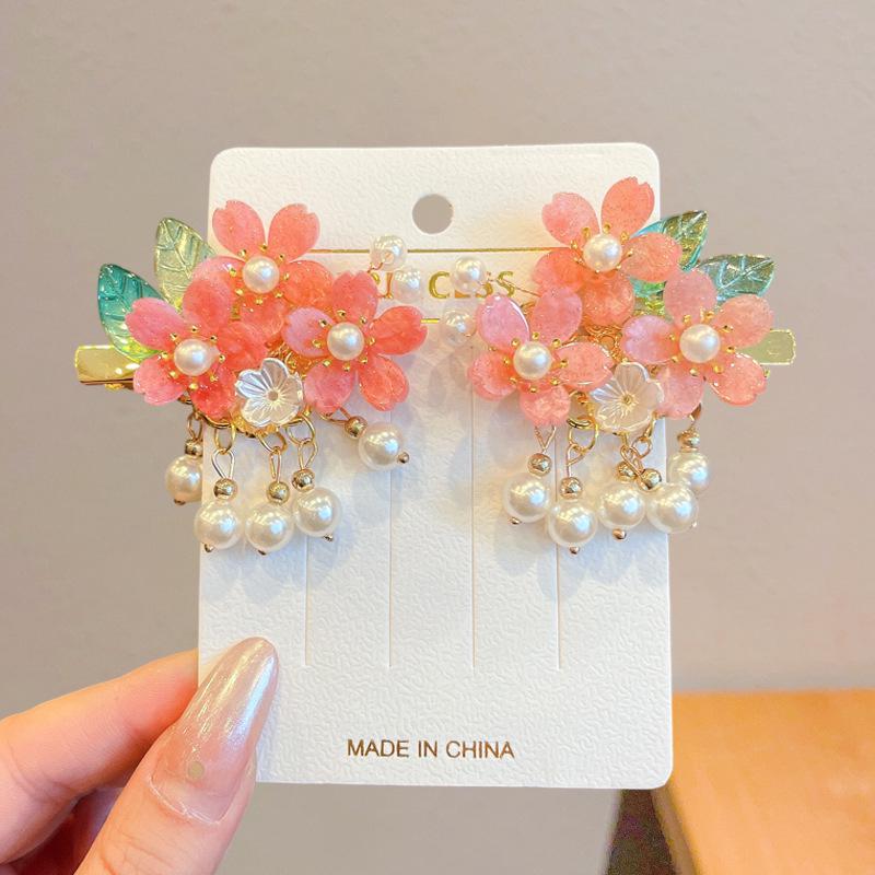 Ancient Style Hanfu Hair Accessories: Super Fairy Princess Tassel Hairpins for Girls & Women