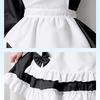 Milky Time Maid Costume, Halloween Cosplay, Long Sleeve Dress, Mini Length, Black