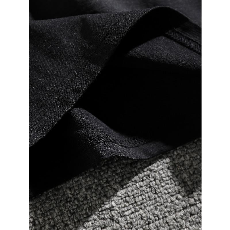 Evropská velikost Měkké Lehce Pružné Polyesterové Letní Tričko, S Kulatým Výstřihem Krátký Rukáv Grafický Potisk Trička Pro Muže, Klasické Ležérní Vrchní Díly Na Výlety