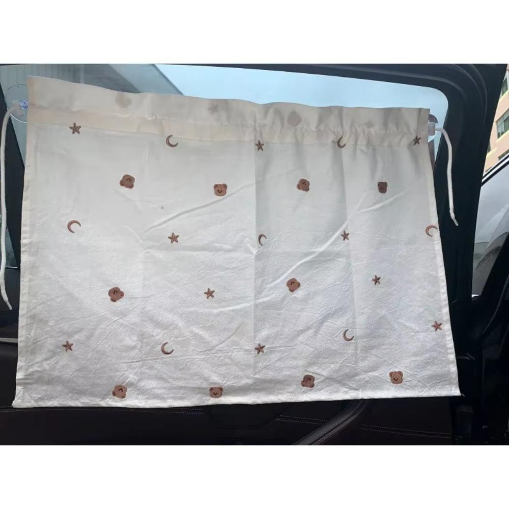Sun Protection Sunshade Baby Car Curtain Cart Accessories Suction Cup Curtain  Summer