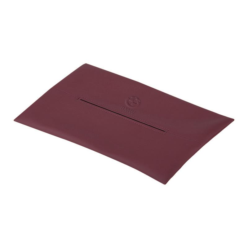 BMW Taschentuchboxhalter: Kompatibel mit 3er, 5er, 7er Reihe, X1, X3, X4, X5, X6 Modellen - Auto Innenraum Taschentuchbeutel