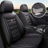 All Inclusive Seat Cover Full Leather Car Seat Protector Cushion Single Driver And Passenger All Season Universal  Accessories
