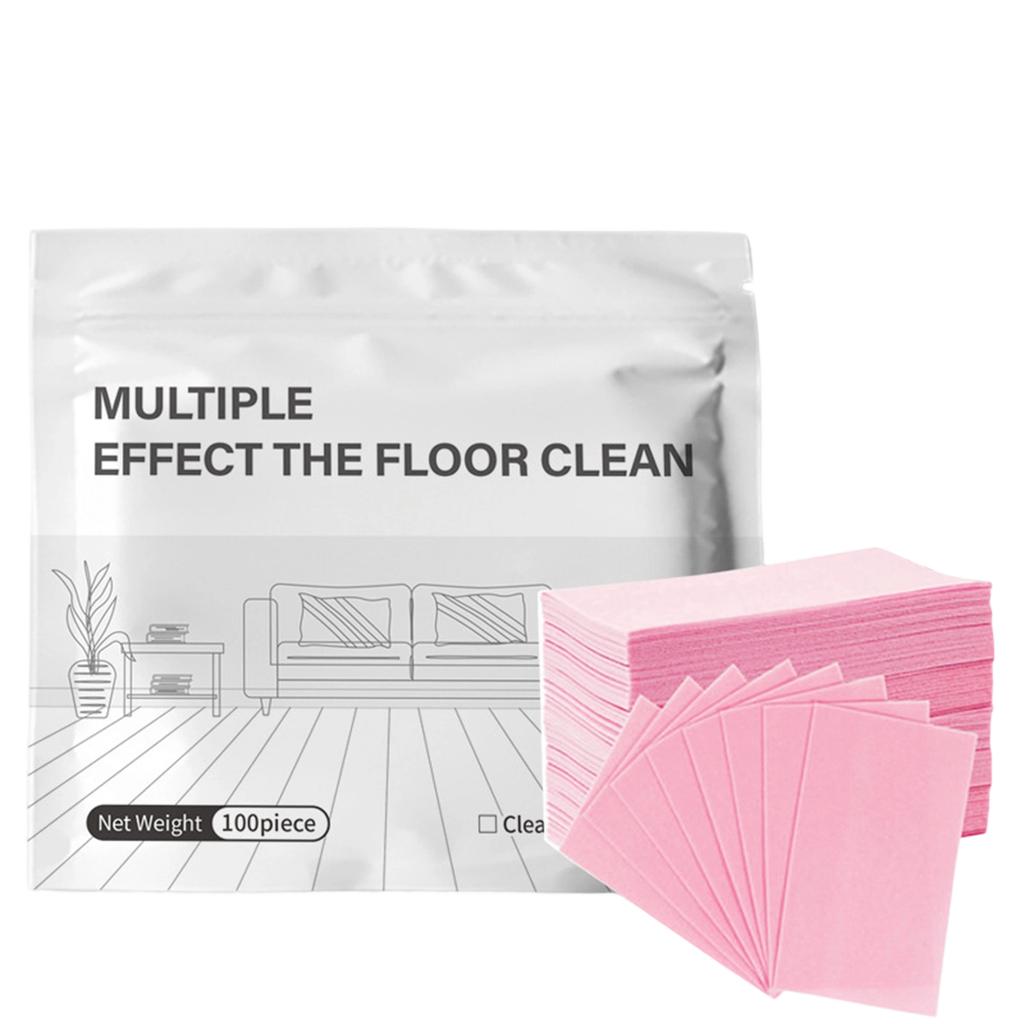 Multipurpose Floor Cleaning Sheets for Home Use Gentle Formula Deep Cleansing Deodorizing and Brightening Suitable for Various Surfaces 60pcs