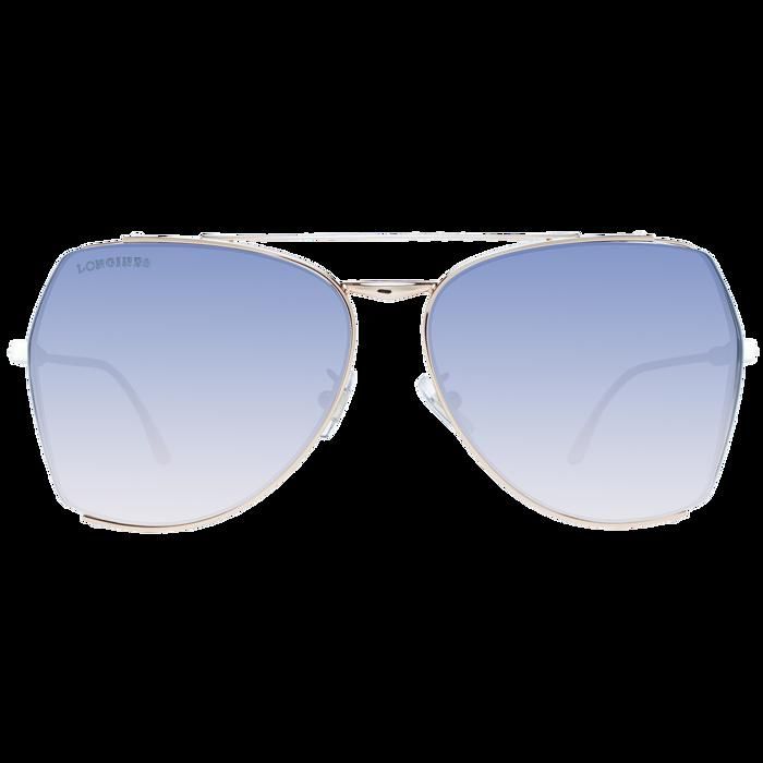 Lunettes de soleil - Longines - LG0004-H - Or - Bleu - Aviateur