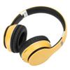 Headmounted Wireless Bluetooth Headset Foldable Stereo Sport Earphone Support Radio Mode(yellow )