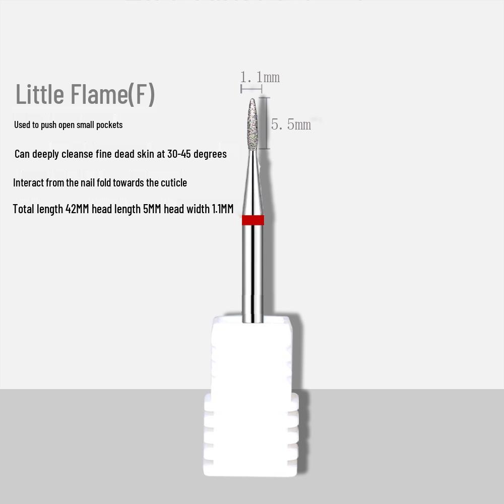 Diamond Nail Head Set for Cuticle & Nail Pre-Treatment and Removal