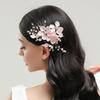 Pearl Flower Hair Clips Elegant Headwear For Women Precious Jewels Bridal Wedding Hair Accessories