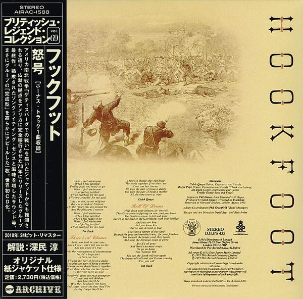 CD HOOKFOOT - Roaring AIRAC1588 Air Mail Archiv 2010 Japan ObiRock Used