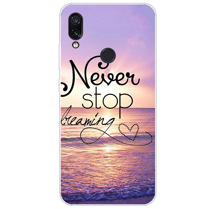 For Xiaomi Redmi Note 7 Case Flower Animal Cover Silicone Case For Redmi Note 7 Pro Note7 Bumper Shockproof Phone Case Coque