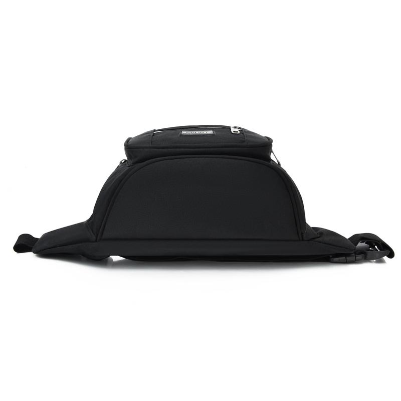 Multifunction Nylon Men Waist Bag Large-capacity Anti-theft Chest Bag Outdoor Travel Waterproof Sports Mobile Phone Bag