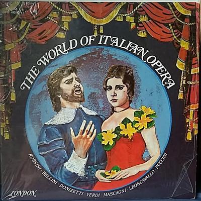 LP-Schallplatte VERSCHIEDENE World Of Italian Opera SPA4018 LONDON 1971 Kanada Klassik Gebraucht