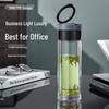 ZISIZ Portable Double-Layer Glass Tea Infuser Bottle