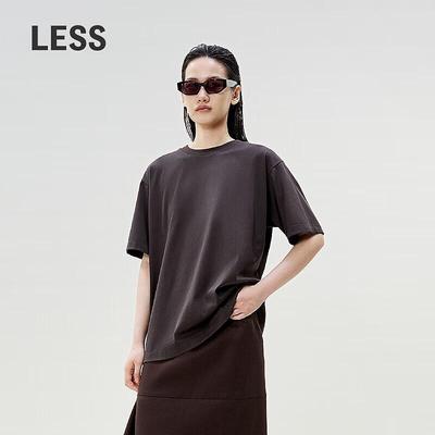 2025 Spring Cotton Casual Loose Round Neck Short Sleeve T-Shirt