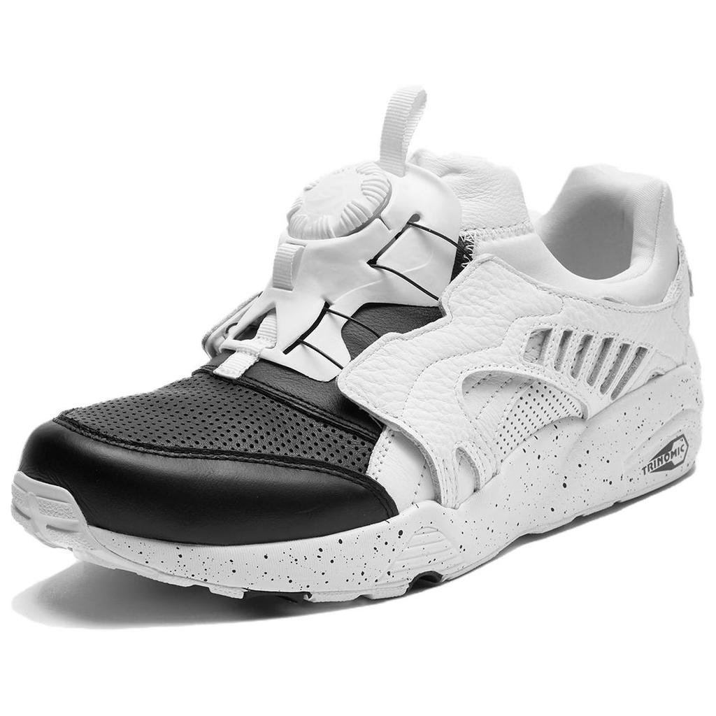 Puma Disc Blaze Sport Comfortable Low Top Lifestyle Casual Shoes Unisex Casual Shoes White Black 364410-02